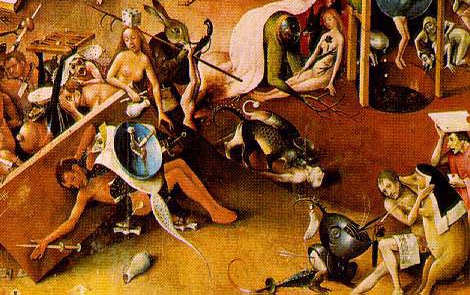Gynyrk kertje - Hieronymus Bosch festmnye